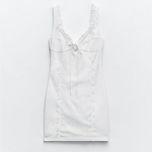 NWT Zara Short White Dress